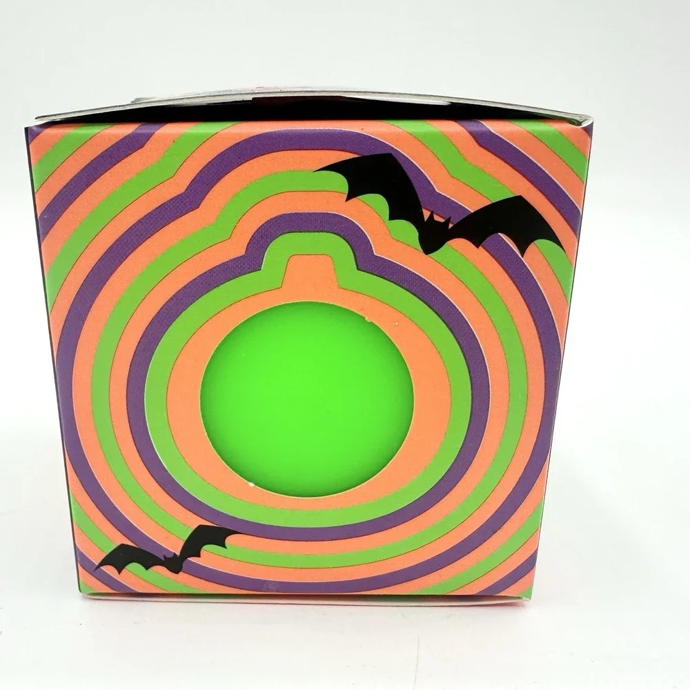 New Sealed NeeDoh Green Jack Glow Pumpkin Halloween Glow In The Dark Schylling